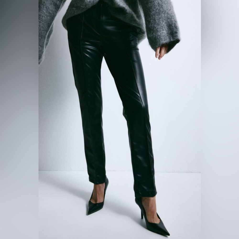 H&M Coated Dress Pants